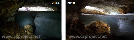 Il cuore delle rocce si scalda e scioglie i ghiacci sotterranei