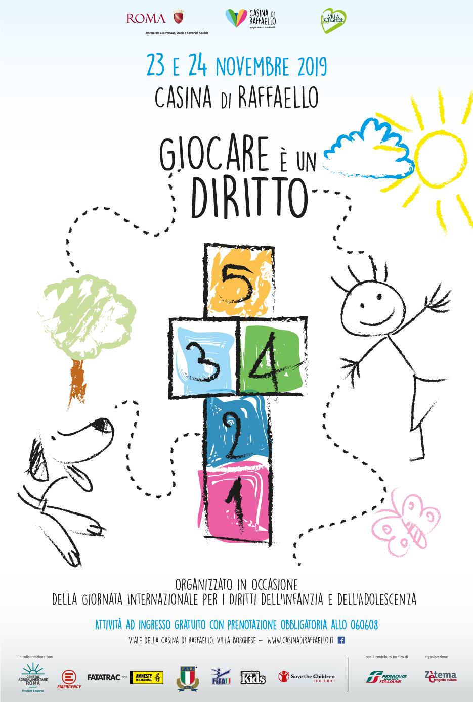 Giornata Internazionale per i Diritti dell’Infanzia e dell’Adolescenza“Giocare è un diritto”