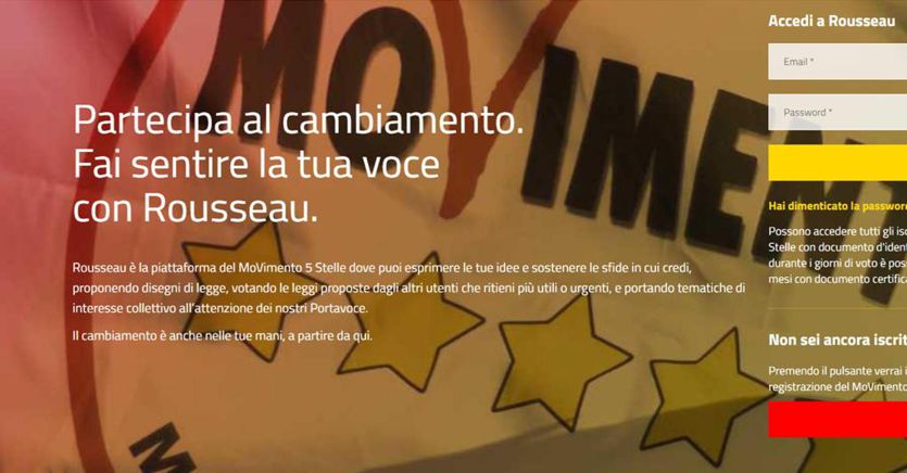 M5s, su Rousseau via libera a liste e simbolo per le regionali in Emilia Romagna e Calabria