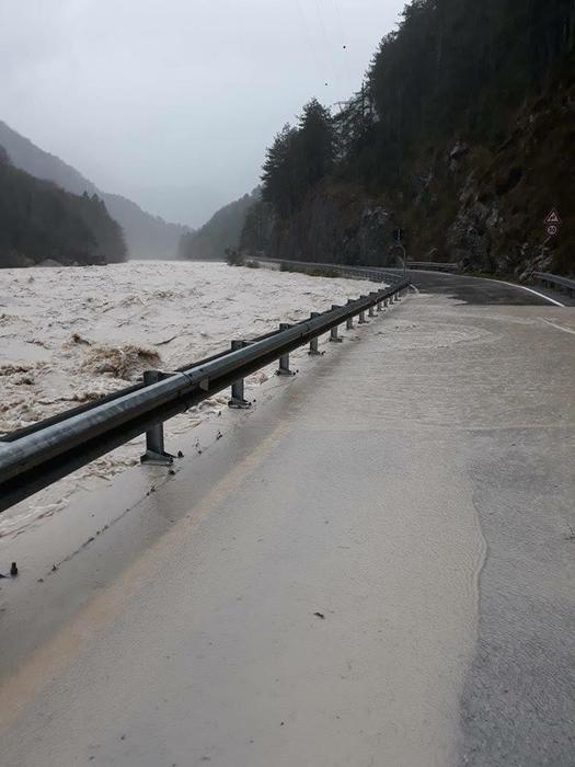 Maltempo: allagamenti e frane nella notte in Friuli Venezia Giulia