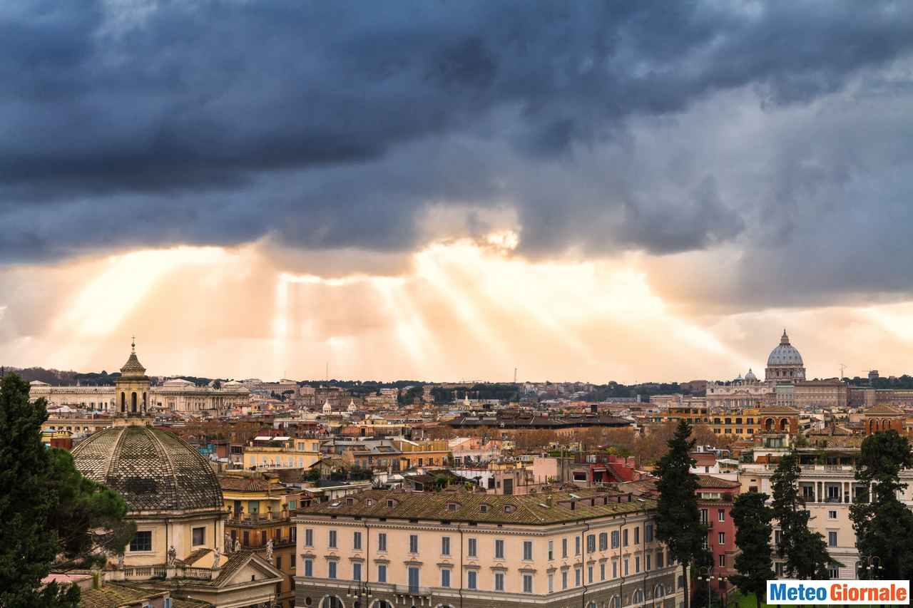 Meteo ROMA: PIOGGE martedì, seguirà un parziale miglioramento