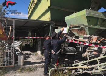 Sequestrato impianto di calcestruzzo