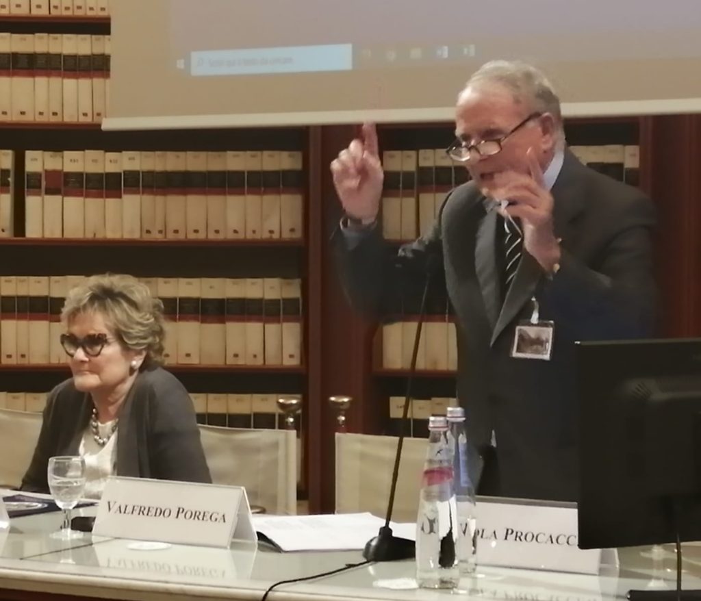 Valfredo Porega Coordinatore Nazionale Pensionati d’Italia in Fratelli d’Italia