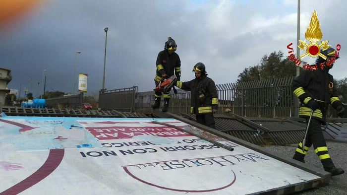 Allagamenti e danni a Vibo Valentia