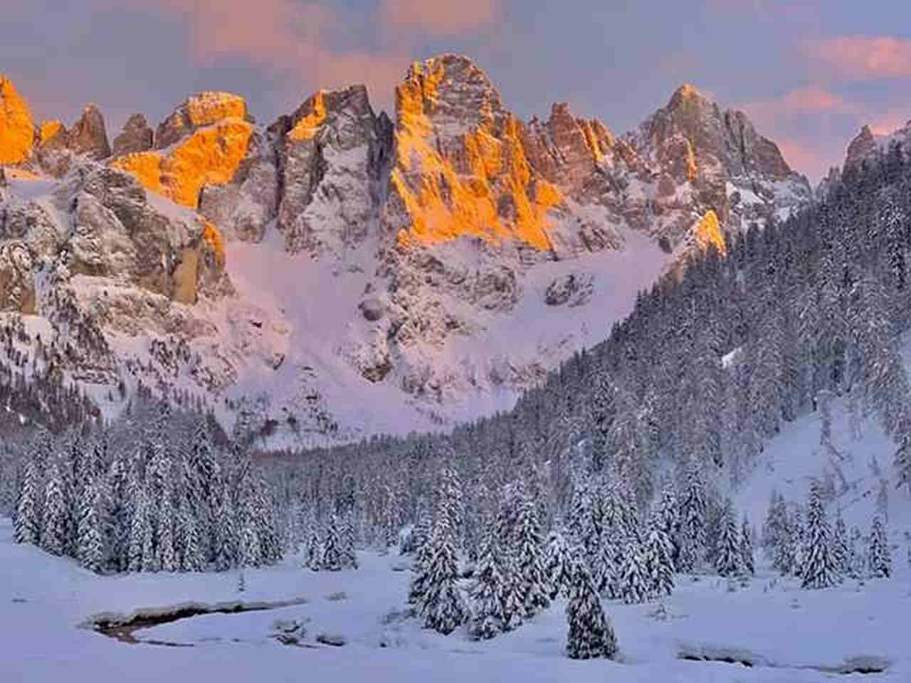 immagine 1 articolo alpi innevatissime nonostante caldo anomalo dicembre