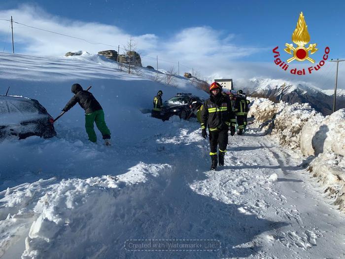 Bufera nel Cuneese, soccorse 40 persone