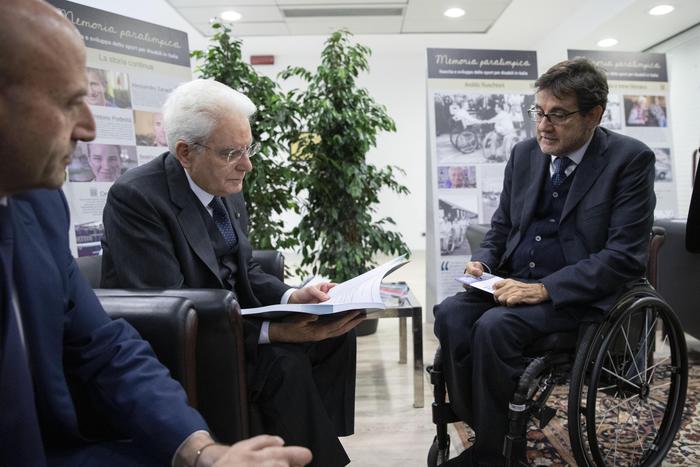 Disabili: Mattarella, energia per Paese