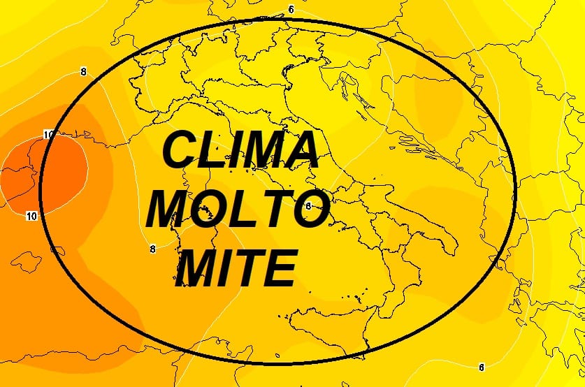 immagine 3 articolo evoluzione meteo inverno mite in europa conseguenze in italia