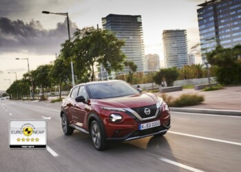 Il nuovo Nissan Juke ottiene le 5 Stelle EuroNCAP