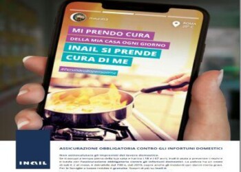 Inail, al via nuova campagna comunicazione contro infortuni domestici 