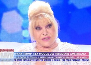 Ivana Trump su Melania: “E’ bellissima, ma non fa niente” 