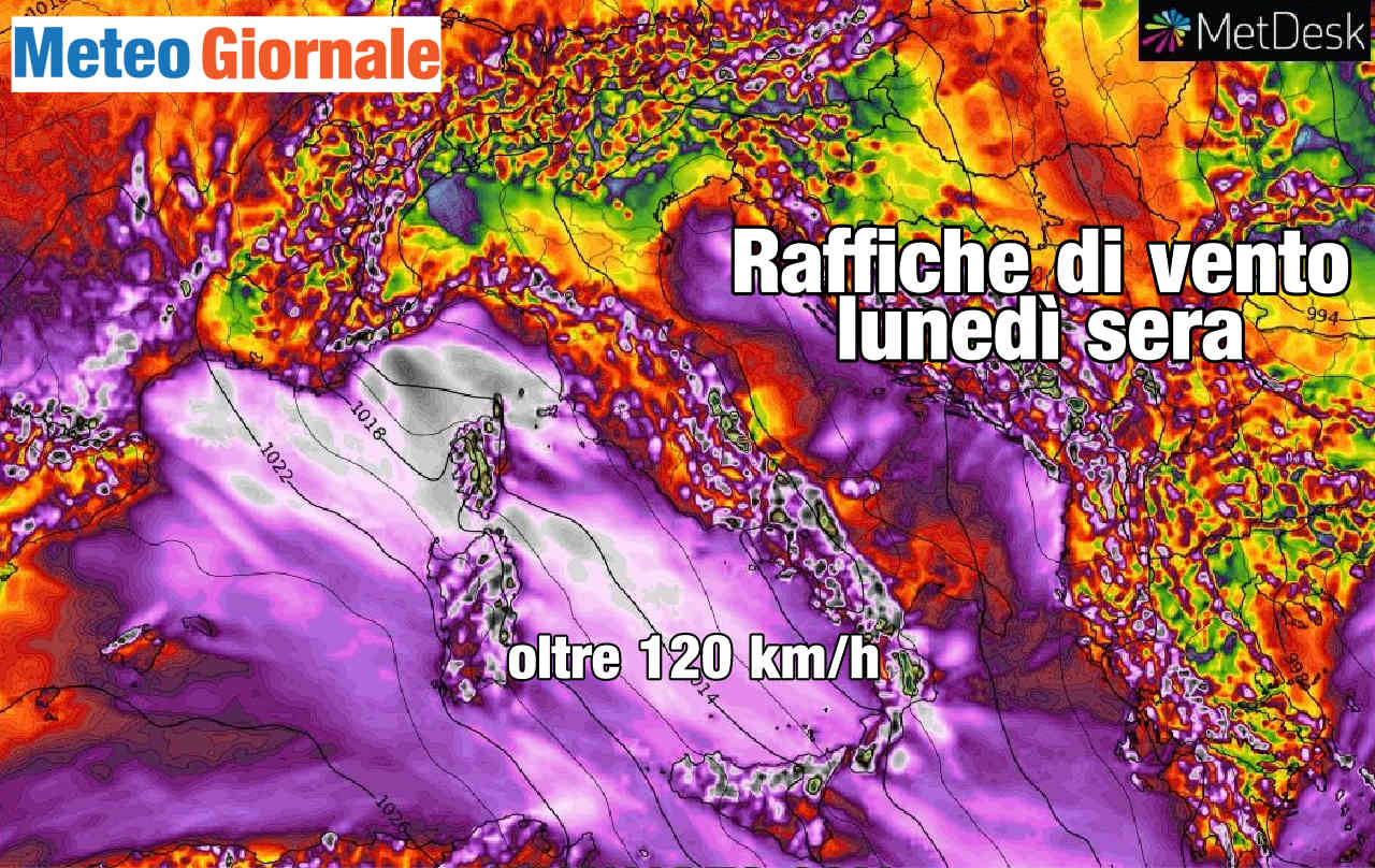 immagine 1 articolo la tempesta di vento durera sino a lunedi