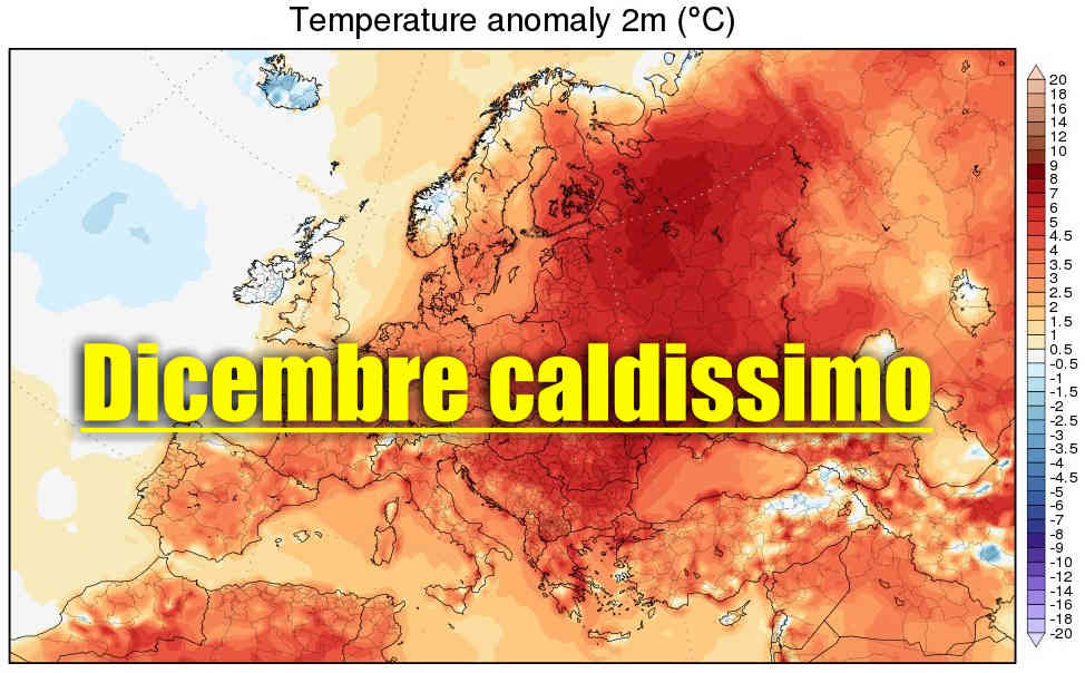 immagine 1 articolo meteo dicembre 2019 un mare di anomalie calde