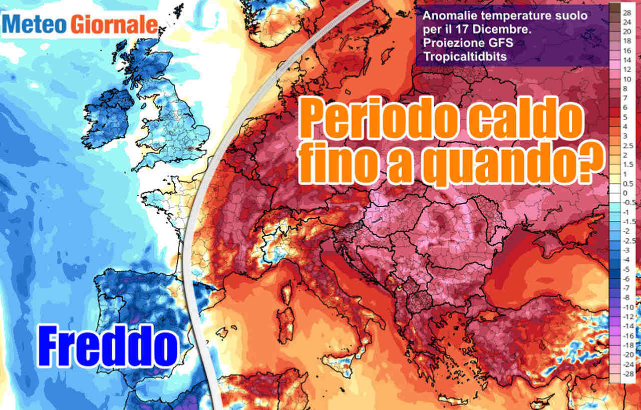 immagine 1 articolo meteo ribaltone inverno in ritirata ecco quando vero freddo