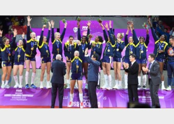Pallavolo: le campionesse del mondo di Conegliano in trionfo