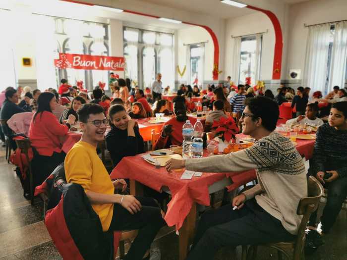 Pranzo di Natale, in 400 all’Annunziata