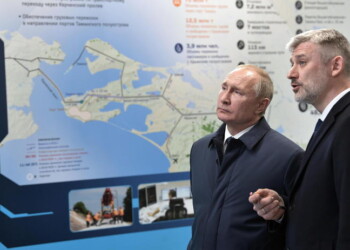 Putin inaugura ferrovia Russia-Crimea