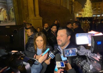 Salvini: piazza Maggiore è di tutti