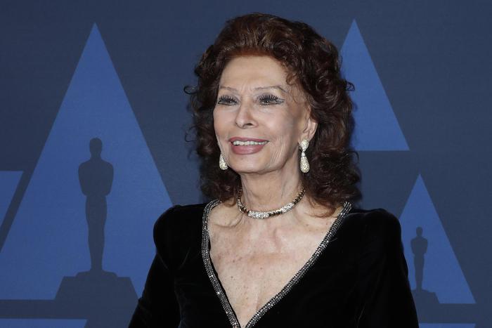 Sofia Loren ‘Legend award’ a Capri, Hollywood