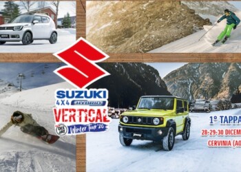 Suzuki 4×4 Hybrid Vertical Winter Tour scalda i motori