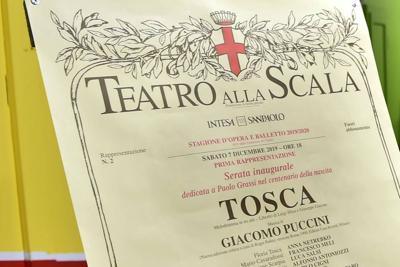 Tosca alla Scala, record di ascolti tv Tosca alla Scala, record di ascolti tv