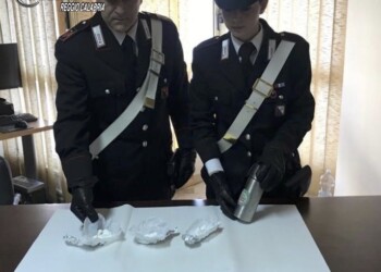 Trovati e sequestrati 35 gr di cocaina