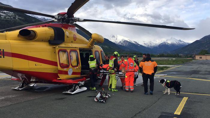 Valanga in Valtournenche, morta guida