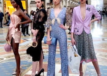 La Vanity Models di Francesco Pampa incanta Milano: successo per lo shooting in piazza