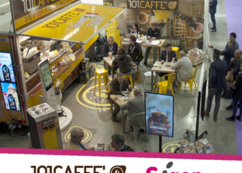 101CAFFE’ al Sigep di Rimini con la caffetteria itinerante