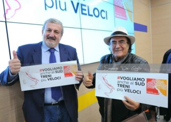 Al Bano testimonial alta velocità al Sud