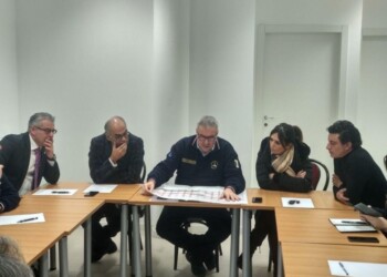 Borrelli a Norcia per lavori scuola