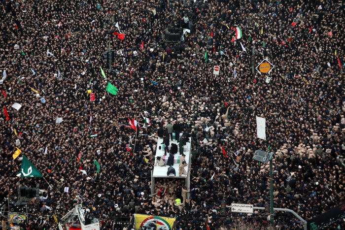 Funerali Soleimani, milioni a Teheran