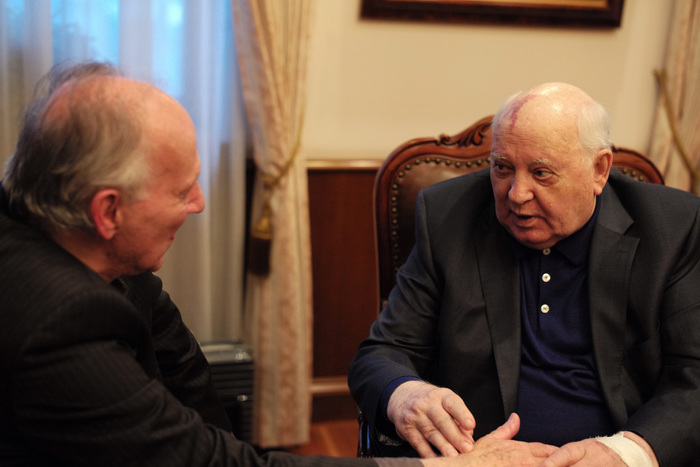 Herzog incontra Gorbaciov ed è testamento