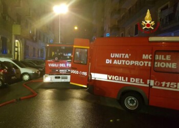 Incendio in casa cura anziani La Spezia