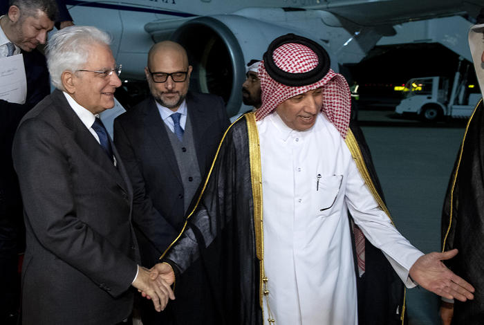 Mattarella incontra emiro del Qatar