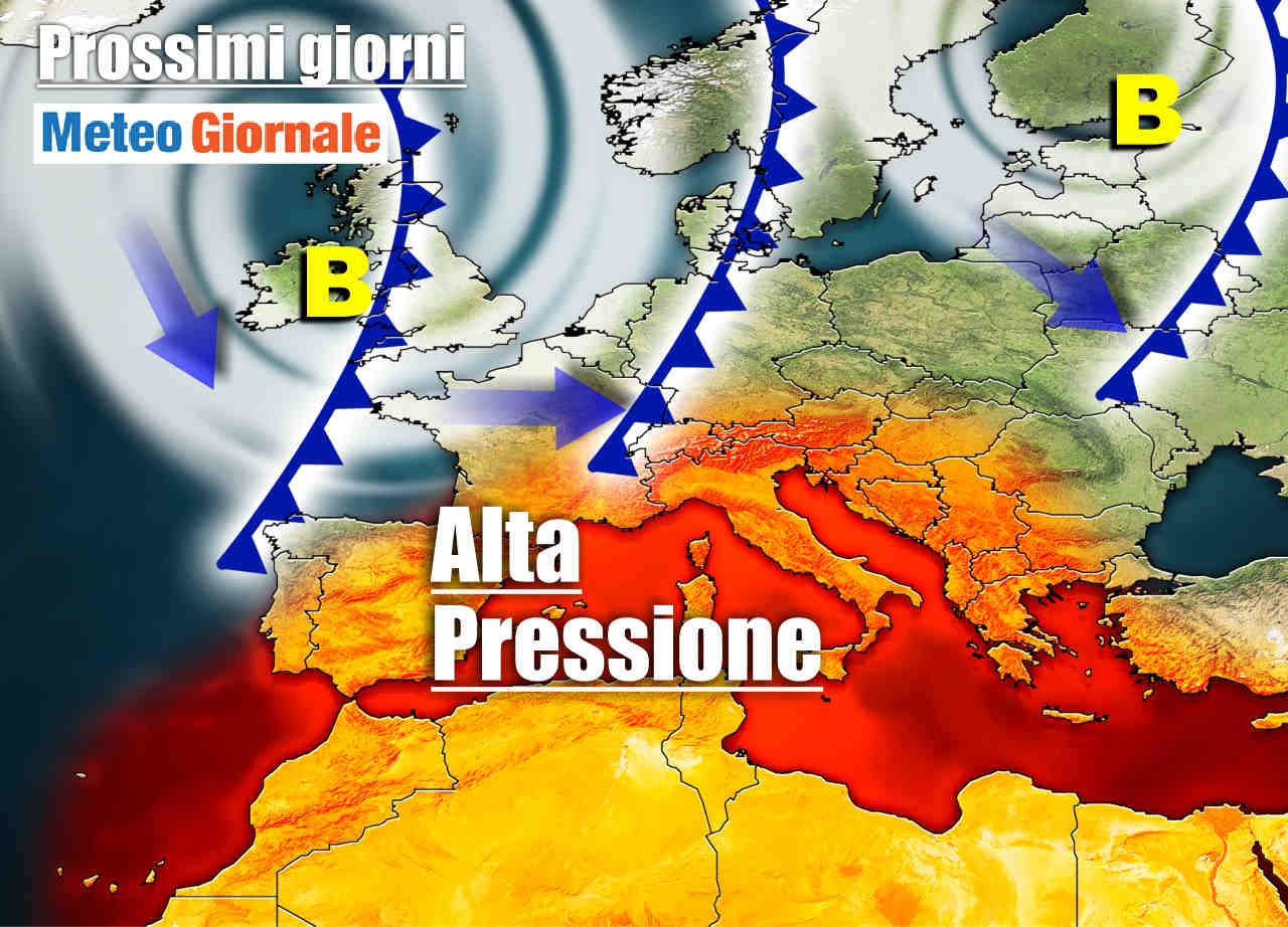 Meteo Italia: minacciose perturbazioni, ma l’ANTICICLONE rinforza
