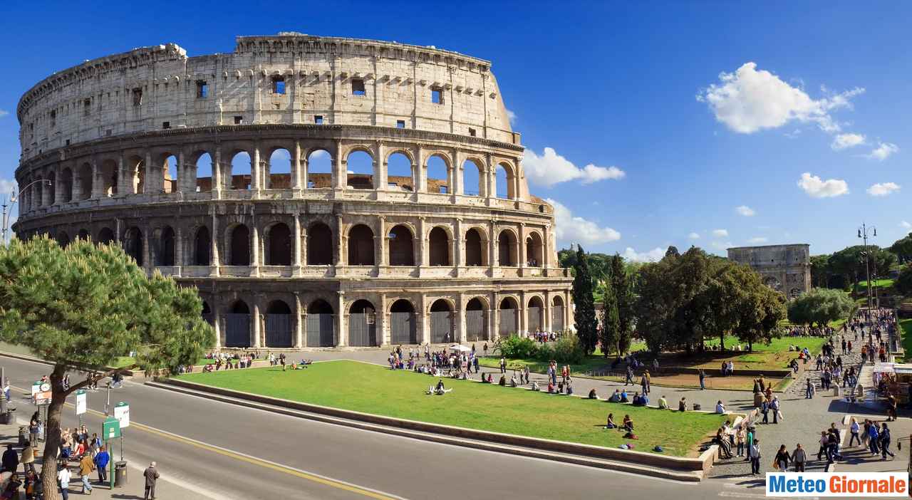 immagine 1 articolo meteo roma soleggiato domenica poi passaggi di nubi innocue in un contesto anticiclonico