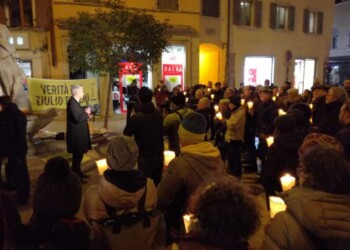 Presidio a Trento per Giulio Regeni