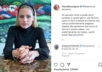 Sanremo e le donne, la riflessione di Michelle 