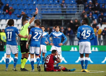 Serie A: due giornate di squalifica a Balotelli