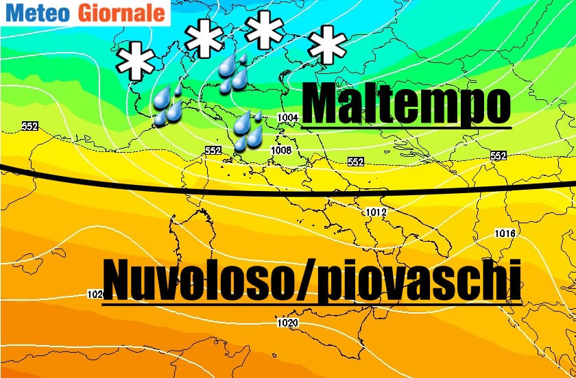 immagine 2 articolo tendenza meteo piogge e nevicate in abbondanza o no i modelli