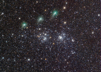 Una corona verde in un mare di stelle, è italiana la foto del giorno della Nasa