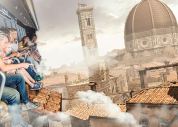 VOLARIUM Il cinema volante a Cinecittà World (1)