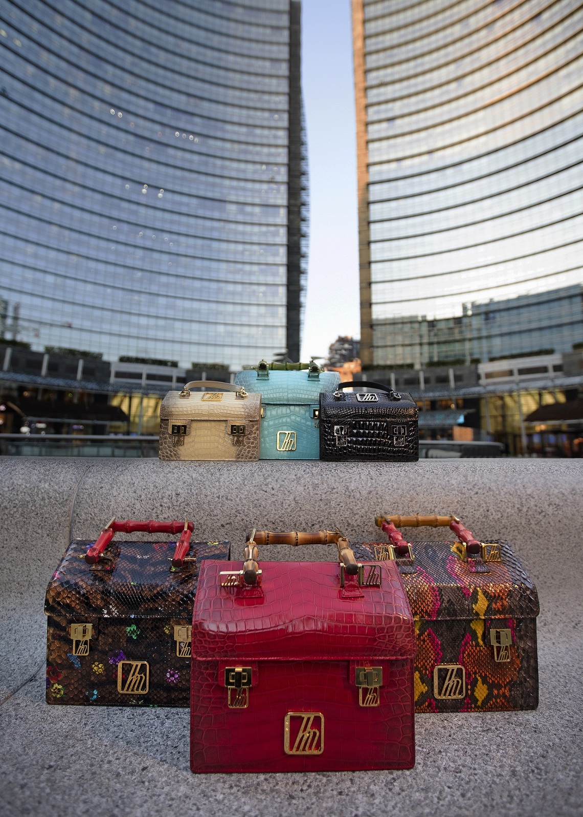 Milano Fashion Week – Presentazione delle luxury bags dell’architetto e designer Hussain Harba