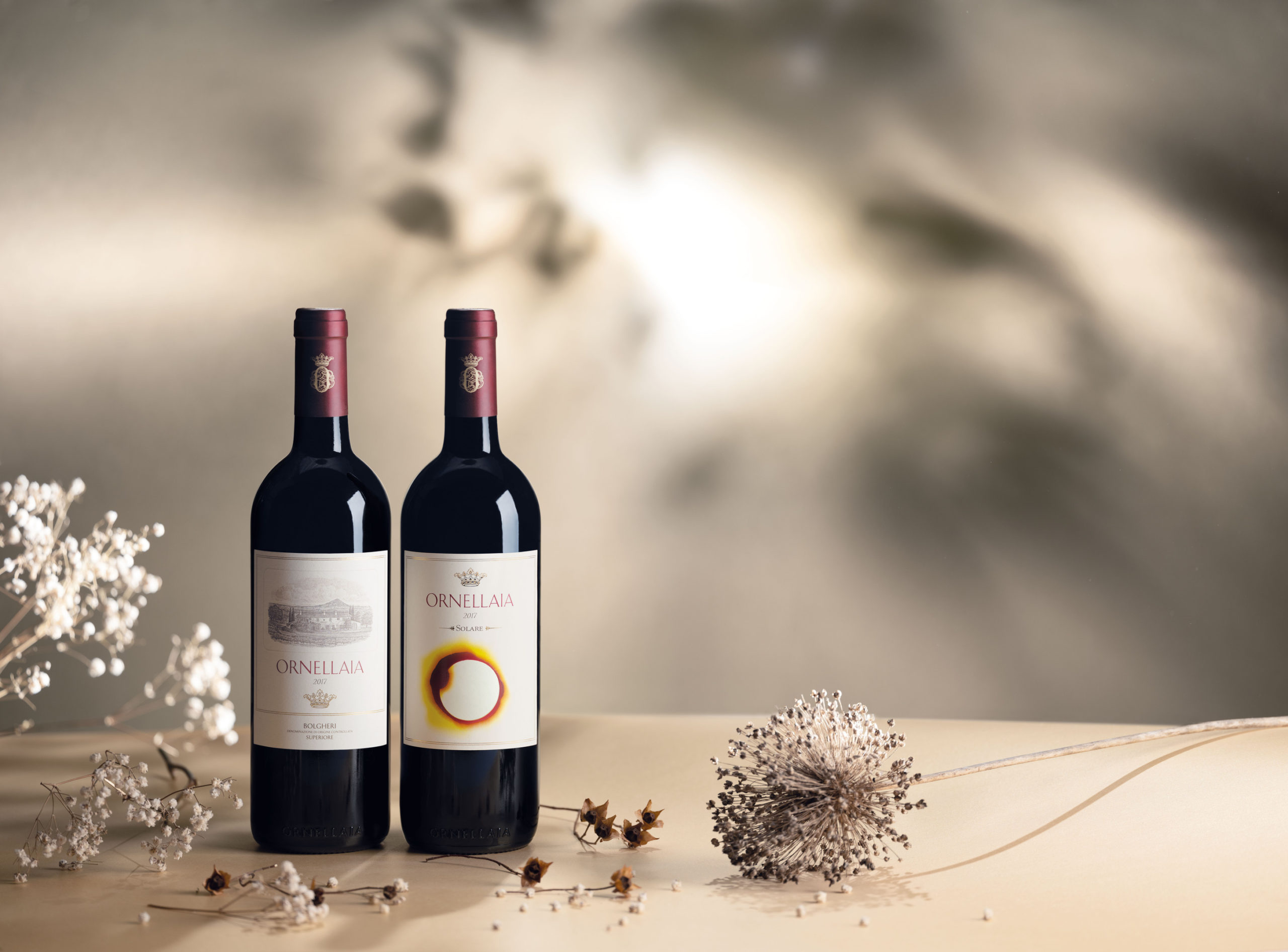 VINO: ORNELLAIA – VENDEMMIA D’ARTISTA 2017, CARATTERE “SOLARE” E SONTUOSITÀ MEDITERRANEA