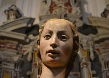 Arte: statua Sant’Eufemia di Irsina, restauro a vista