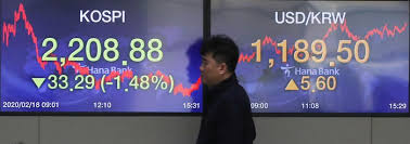 Borsa, Seul crolla del 3,01%