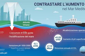 Calce spenta per frenare l’acidificazione del Mediterraneo