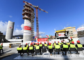 Completate tutte le pile che sorreggeranno il nuovo Ponte di Genova