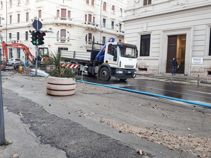 Conduttura Ancona, viabilità regolare
